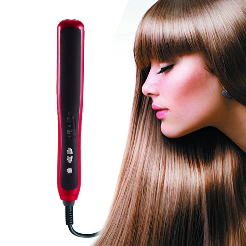 Lazy straight hair electric comb ceramic comb