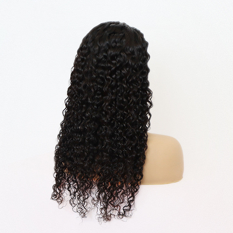Brazilian Water Wave Headband Human Hair Wigs