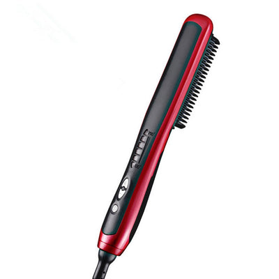 Lazy straight hair electric comb ceramic comb